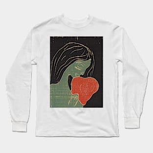 The Heart by Munch Long Sleeve T-Shirt